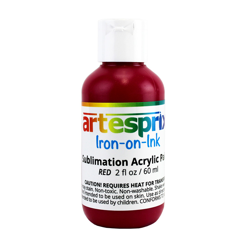 Artesprix® Sublimation Acrylic Paint - Red - 2oz