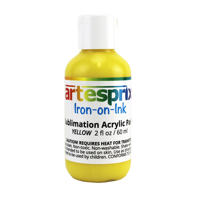 Artesprix® Sublimation Acrylic Paint - Yellow - 2oz