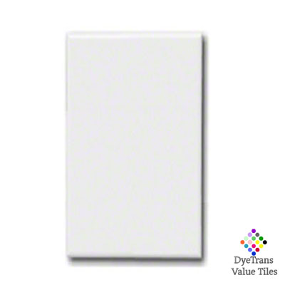 DyeTrans Sublimation Blank Ceramic Value Tile - 8