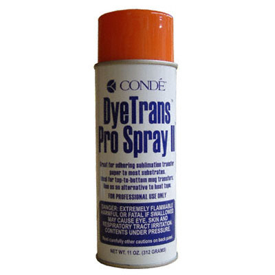 DyeTrans® ProSpray™ Aerosol Adhesive Spray for Sublimation & Heat Transfer