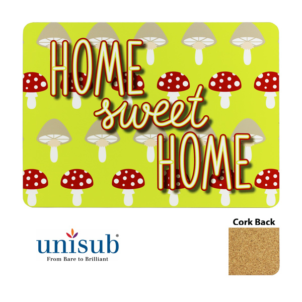 Unisub Sublimation Blank Hardboard Table Toppers - Rectangle