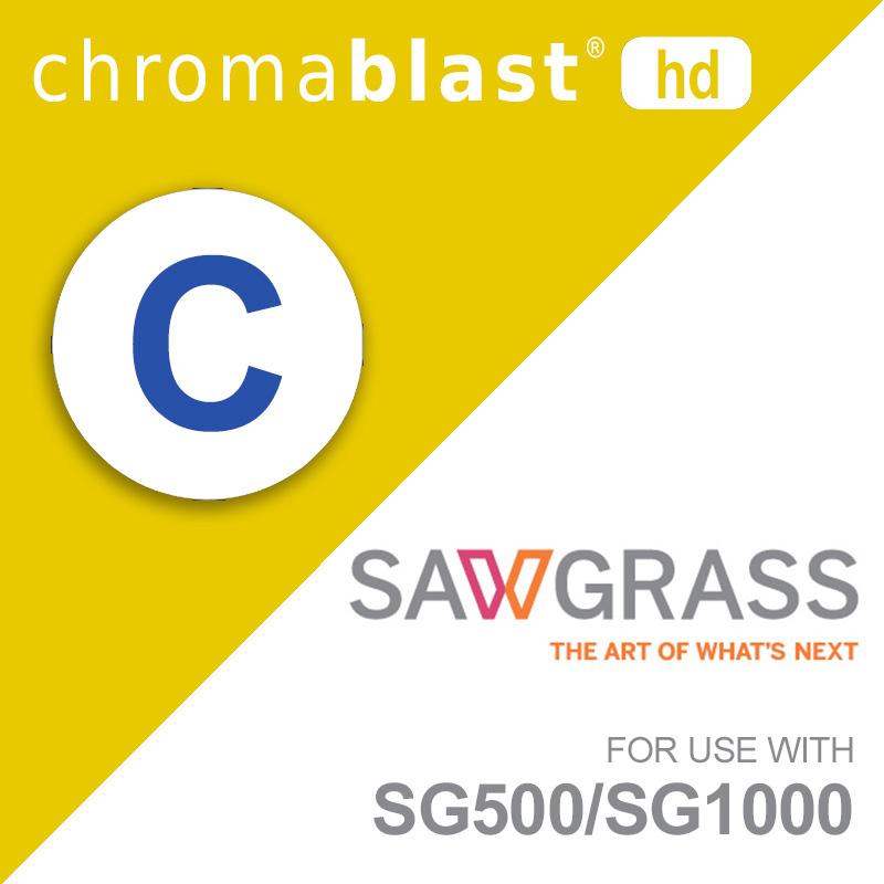 SG500/SG1000 ChromaBlast UHD Ink Cartridge - Cyan