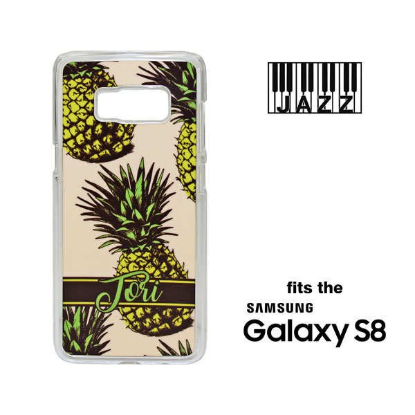 Samsung Galaxy S8 Jazz Plastic Case - Clear
