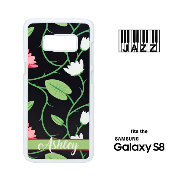 Samsung Galaxy S8 Jazz Plastic Case - White
