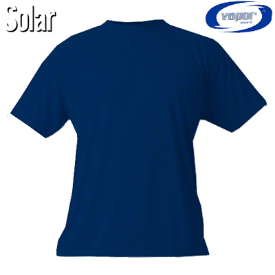 Vapor Navy Blue Solar Short Sleeve Tee - Adult