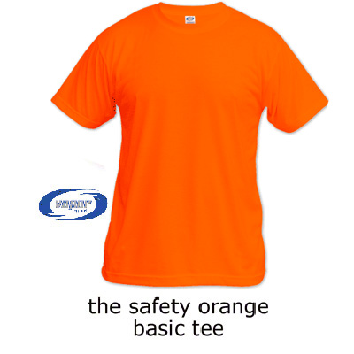 Vapor Apparel Sublimation Ready BasicT Short Sleeve Safety Orange