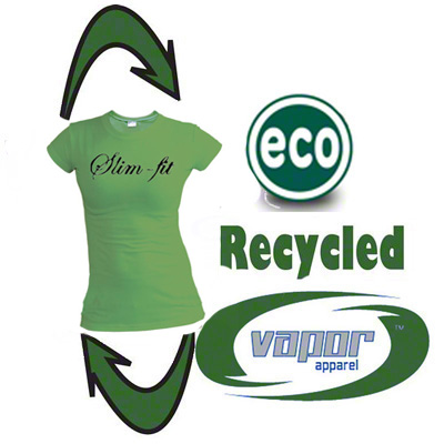 Ladies Vapor® Eco SlimFit Short Sleeve Sublimation Tee - Leaf
