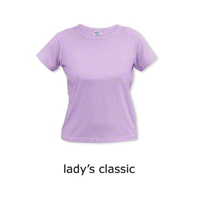 Sublimation Vapor Ladies Classic T - Lavender