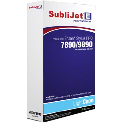 SubliJet-E 350ml Sublimation Ink Cartridge - Light Cyan