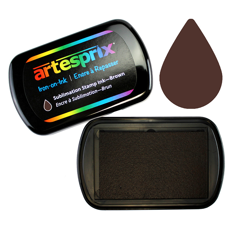 Artesprix® Sublimation Stamp Pad - Brown - 3.8" x 2.8"