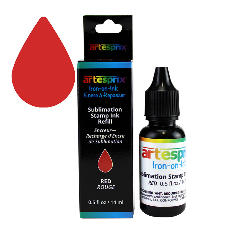 Artesprix® Sublimation Ink Stamp Pad Refill - Red - 0.5oz