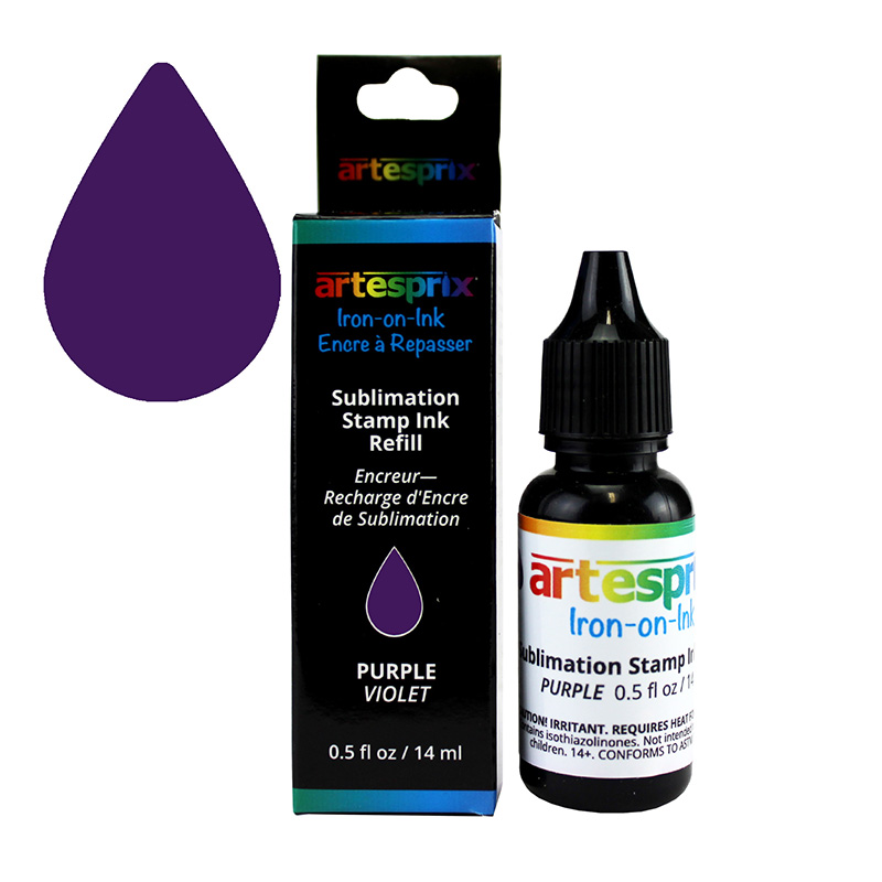 Artesprix® Sublimation Ink Stamp Pad Refill - Purple - 0.5oz