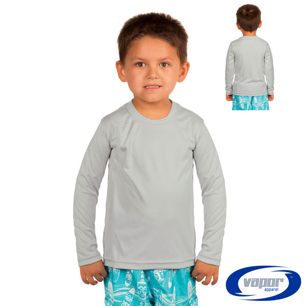 Sublimation Ready Toddler Long Sleeved Solar T - Pearl Gray