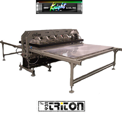 54x103 George Knight®Triton Auto Shuttle Industrial Heat Press