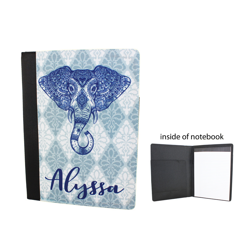 9.5x12.5 Large Sublimation Blank Notebook - Microfibre