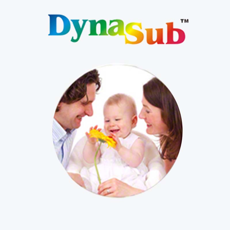 1.625 DynaSub® Round Sublimation Blank Gloss White Aluminum Disk