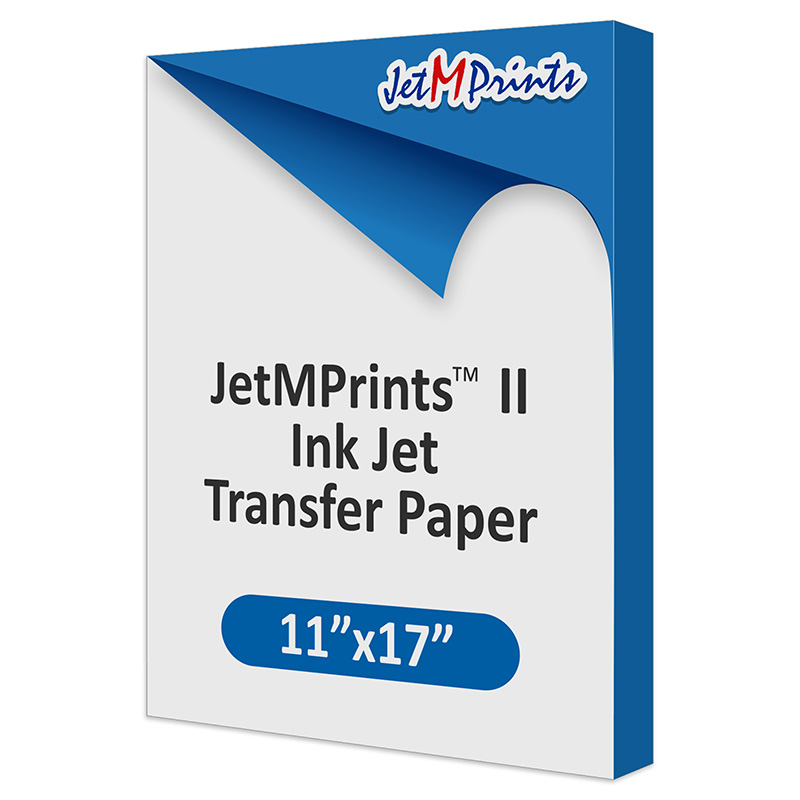 JetMprints Version 2.0 InkJet Transfer Paper, 11 x 17 (100 sheet pack)