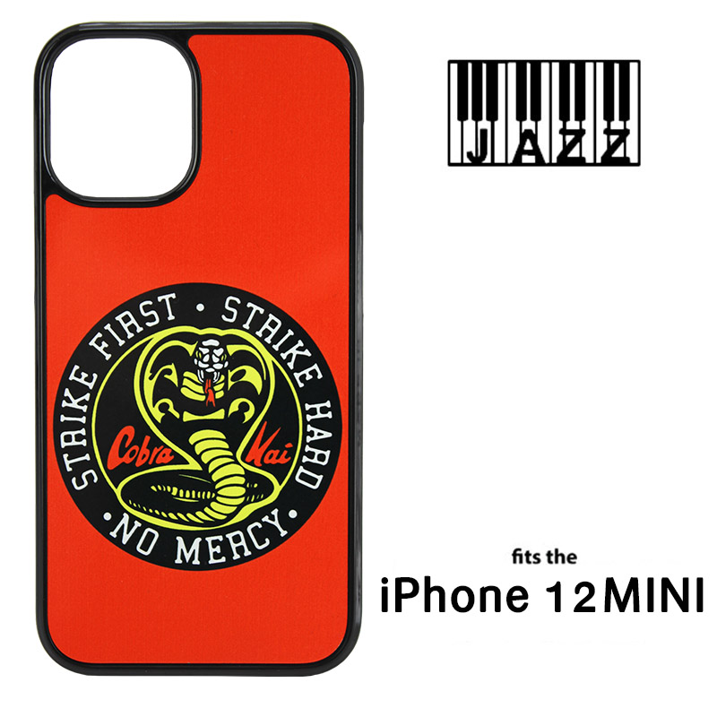 iPhone® 12 Mini Jazz™ Sublimation Blank Plastic Case - Black w/ Aluminum Insert