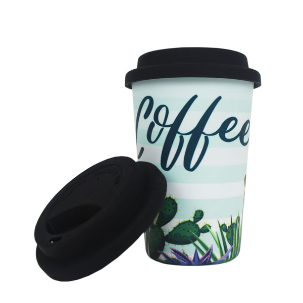 Black Silicone Lid for LMUG17SS - Tapered Latte Mug