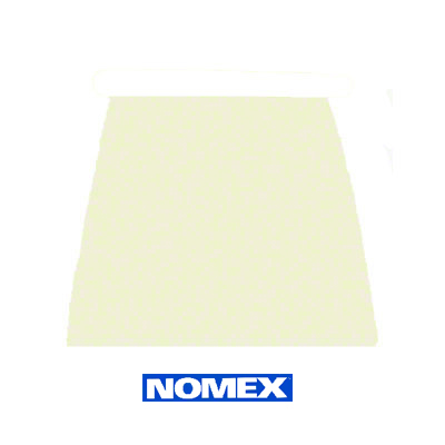 Heat Insulating White Nomex Felt Pad - 1/2" Thick - 12" x 14"