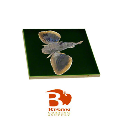 Bison Sublimation Blank Ceramic Tile - 6" x 6" - Spacerless - Satin