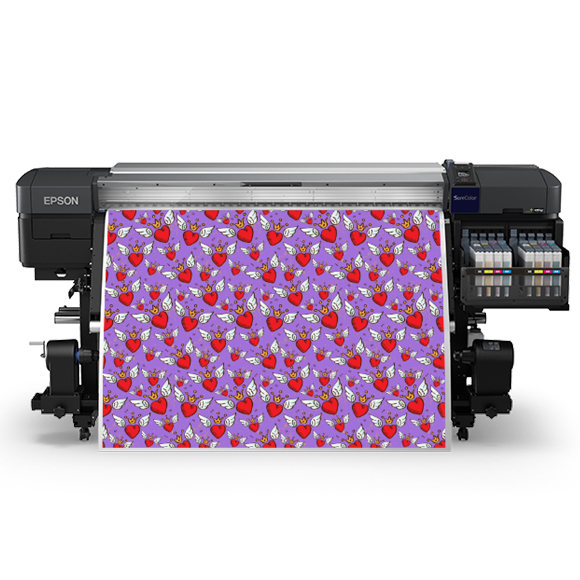 Epson® SureColor F9470 64" Production Edition Dye Sublimation Printer - w/ Stand