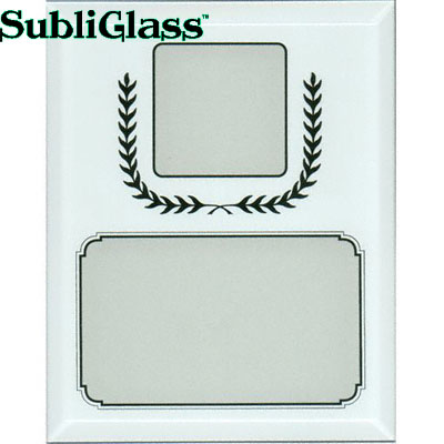 SubliGlass™ 8x10 Sublimation Glass Plaque