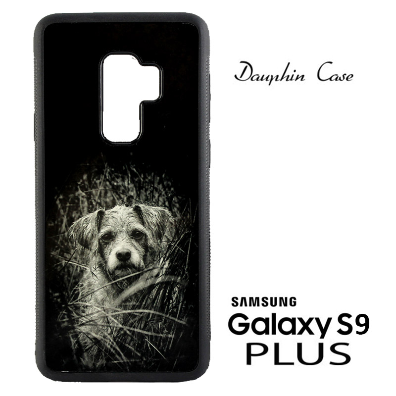 Samsung® S9 PLUS  Dauphin™ Sublimation Rubber Case - Black w/ White Aluminum Insert