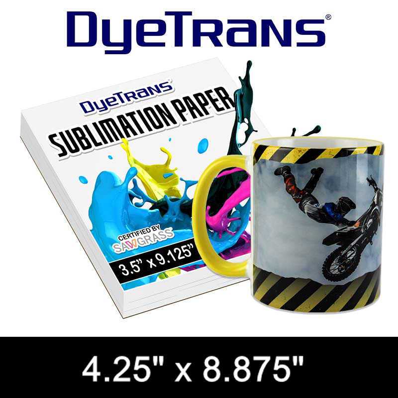 Multi-Purpose Sublimation Transfer Paper - 100 Sheets - 4.25