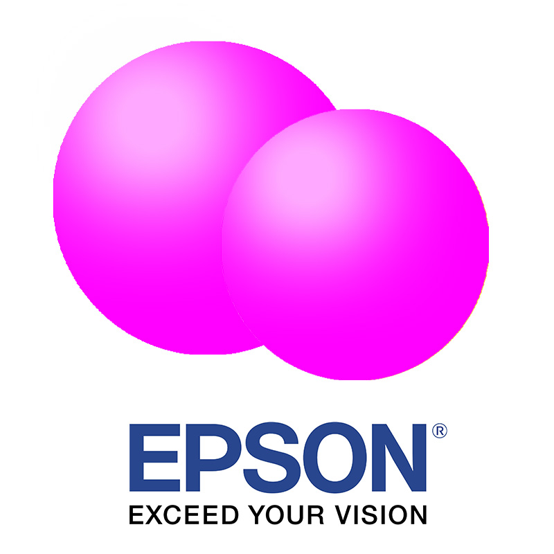 Epson 2-Pack (1600ml each) T53K UltraChrome Dye Sub Ink - Fluorescent Pink - for F6470 Printer