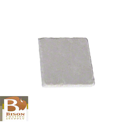 Bison Sublimation Blank Tumbled Stone Tile - 4" x 4" - Matte Natural