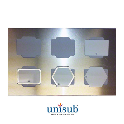 Unisub Sublimation Production Jig - U4172, U4174, U4173, U5924 - Hex or Rectangle Ornaments