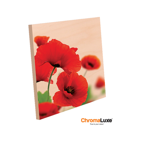 ChromaLuxe Sublimation Blank Natural Wood Photo Panel - 8