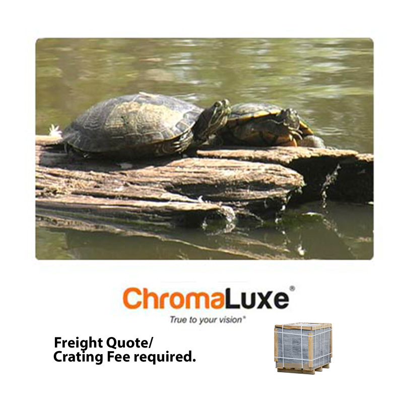 ChromaLuxe Sublimation Blank Aluminum Photo Panel - 16" x 24" - Semi-Gloss Clear