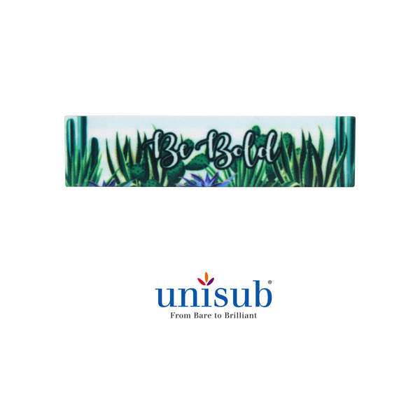 Unisub® Sublimation Blank Aluminum Insert for Bezel Pendant U4806
