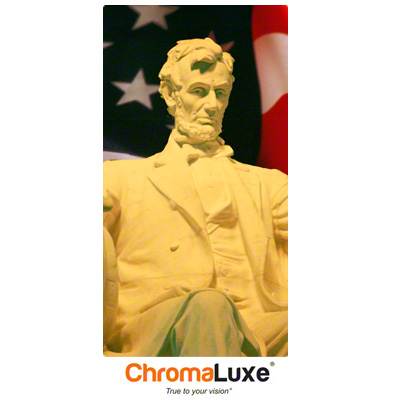 ChromaLuxe Sublimation Blank Aluminum Sheet Stock - 49" x 97" - Gloss White - 1-Sided