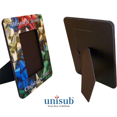 Unisub Sublimation Blank Hardboard Picture Frame - 7