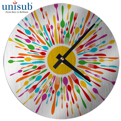 Sublimation Blank Clock Kits by Unisub® - MDF, Aluminum, FRP & Hardboard