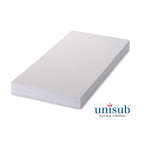 Unisub Sublimation Blank FRP Sheet Stock - 49" x 97" - Matte White - 2-Sided