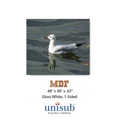Unisub  Sublimation Blank MDF Sheet Stock - 48