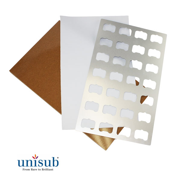 Unisub Sublimation Production Jig for U5771, U4738 - Bone Pet Tags