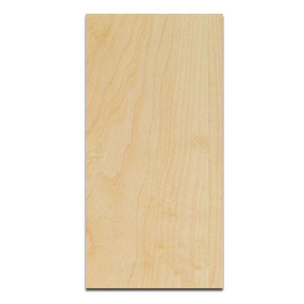 ChromaLuxe Sublimation Blank Natural Wood Photo Panel - 12" x 24" - 2-Sided