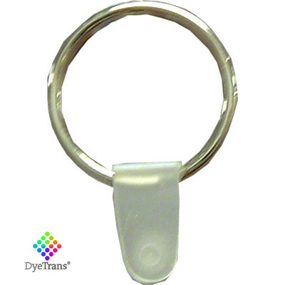 DyeTrans Key Rings and Tabs 100 pack