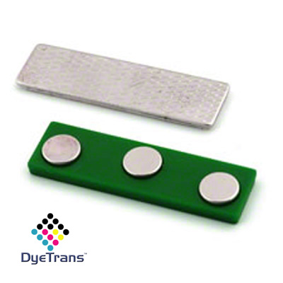 Details about   Pack of Dye Sublimation Square Name Badge Blanks 50 2”x2” Pin Or Magnet The Back