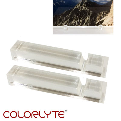 ColorLyte® Acrylic Photo Glass Feet - Large
